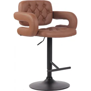 Barová židle Barová židle Dublin černá, koňaková