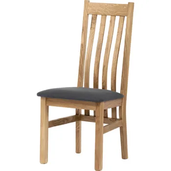 Jídelní židle Jídelní židle dubová/šedá C-2100 GREY2