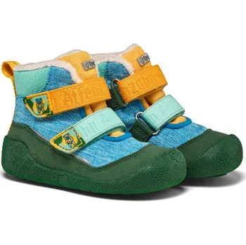 Dětská móda Dětské barefoot boty Affenzahn Prewalker Midboot Vegan Snuggy Creative Bear - vel. 21