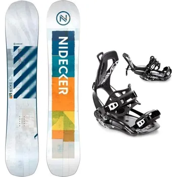 Snowboarding Nidecker Merc 25/26 pánský snowboard + Raven Fastec FT360 black vázání 156 cm Wide + S (EU 35-40) + DÁREK + Doprava ZDARMA
