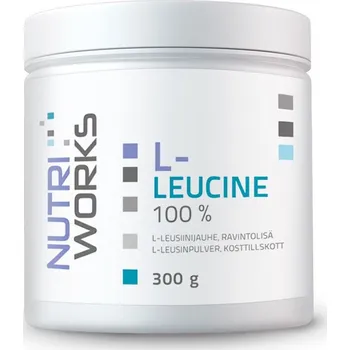 Aminokyselina NutriWorks L-Leucin 100% 300g - DMT: 06/2025