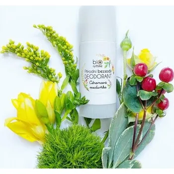 Biorythme 100% Přírodní BEZSODÝ deodorant Citronová meduňka (velký) 35 g