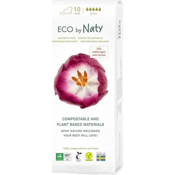 Menstruační vložka Eco by Naty Dámské mateřské vložky po porodu ECO by Naty 10ks