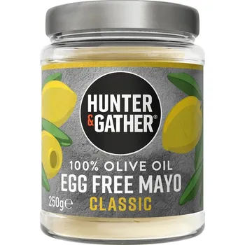 Majonéza Hunter & Gather Majonéza z olivového oleje bez vajec Classic 250g