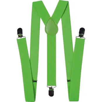 Karnevalový doplněk Funny Fashion Šle neon zelené