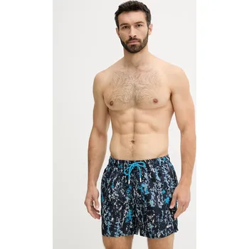 Pánské kraťasy Plavkové šortky BOSS Discus tyrkysová barva, 50544499 59X, vel. XL