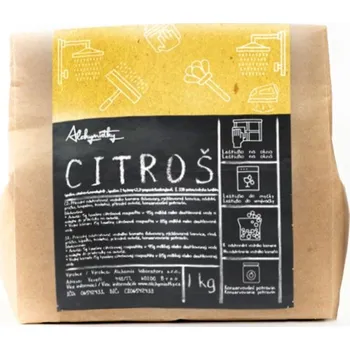 Univerzální čisticí prostředek Alchymistky Citroš - kyselina citronová - náhradní náplň 1kg