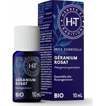 Svíčka Éterický olej Geránium růžové BIO 10 ml