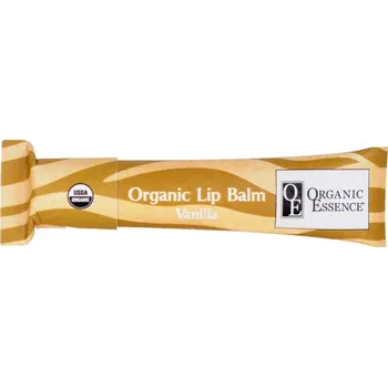 Péče o rty Organic Essence Bio hydratační pomáda na rty s příchutí vanilky 6g