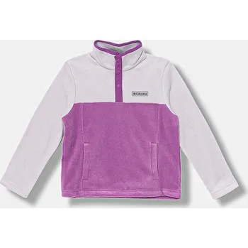 Chlapecká mikina Dětská fleecová mikina Columbia Steens Mtn 2087881 fialová 04X, vel. 164