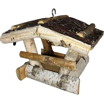 Krmítko pro ptáka Krmítko pro ptactvo 20 x 21 x 17 cm, bříza