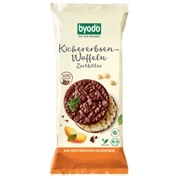 Čokoláda Byodo Cizrnové chlebíčky hořká čokoláda 65g BIO