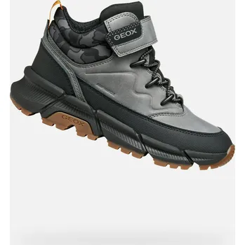 Chlapecká obuv Geox Chlapecké Světle šedá chlapecká kotníková obuv Geox Flexyper Plus Šedá 34 (2962241)