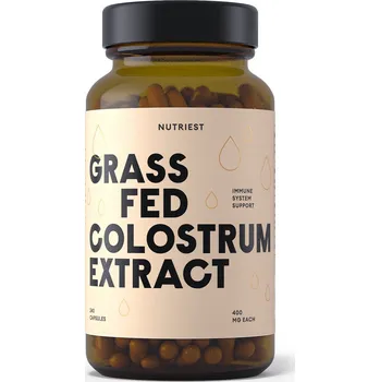 Nutriest Lyofilizované hovězí kolostrum grass-fed 240 kapslí