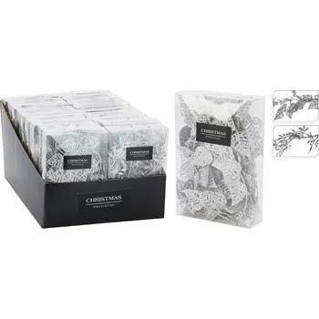 Vánoční dekorace girlanda LISTY 180cm STŘ mix