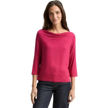 Dámské tričko Tom Tailor dámské triko 1048943 38999 Malinová M