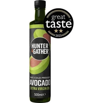 Rostlinný olej Hunter & Gather Extra panenský avokádový olej 500ml