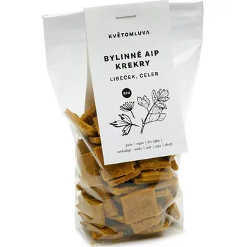 Květomluva BIO bylinné krekry AIP - libeček, celer 100g