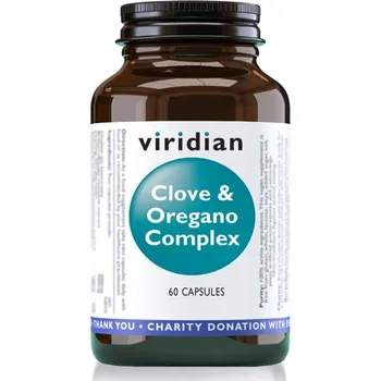 Viridian Hřebíček & oregánový olej komplex 60 kapslí