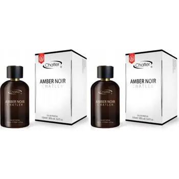 Dámský parfém 2ks CHATLER Dámský parfém 100ml AMBER NOIR (Dámská parfémovaná voda)
