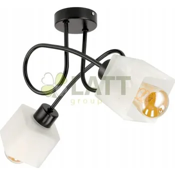 Osvětlení BERGE LED stropní svítidlo LOFT - 2xE27 - KUBEK WHITE