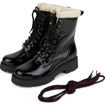 Dámská zimní obuv Vlnka Huňaté farmářky Woolee Capsule černá velikost obuv dospělí 39