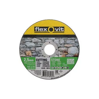Řezný kotouč FLEXOVIT Kotouč 125x2,5 C24R FM kámen