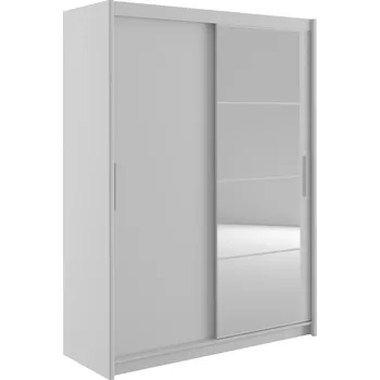 Šatní skříň MONET šatní skříň 140, bílá