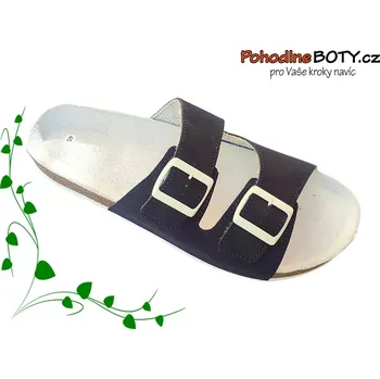 Pánská zdravotní obuv Korkové zdravotní přezůvky nazouváky pánské ( KTO česká výroba)