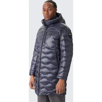 Pánská bunda Pánská dlouhá bunda BLAUER 25WBLUK03068 modrá Velikost: 2XL