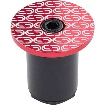 Řídítka Deda Elementi Loop End-Plugs (2ks) červená (Zátky řídítek Deda Elementi Loop End-Plugs červená)