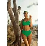 Dámské dvoudílné plavky S1048P1 Buenos4 - Self tmavě zelená 44F