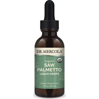 Přírodní produkt Dr.Mercola Saw Palmetto kapky 160 mg (Serenoa plazivá) 60ml
