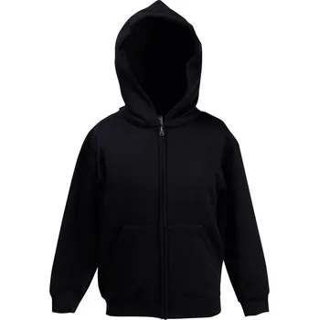 Chlapecká mikina Classic Kids Jacket mikina dětská Black 152