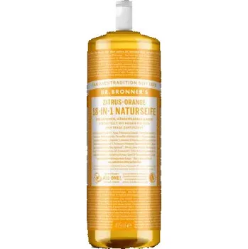 Mýdlo Dr. Bronner's Tekuté universální mýdlo ALL-ONE! Citrus Orange 475ml
