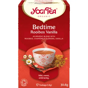 Čaj Yogi Tea Čas ke spánku Rooibos Vanilka 30,6g BIO