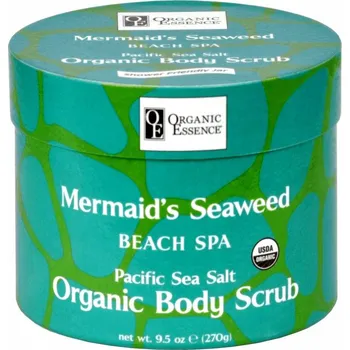 Pleťový peeling Organic EssenceTělový peeling s tichomořskou solí a řasami 270g