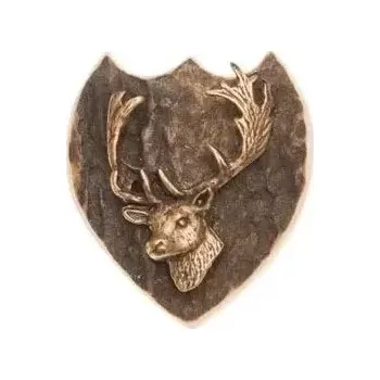 Spona na kravatu Bolo parohové ZUBÍČEK erb s motivem daňka