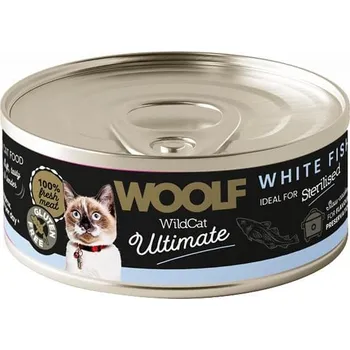 Krmivo pro kočku Woolf Wildcat Ultimate White Fish Paté 85 g