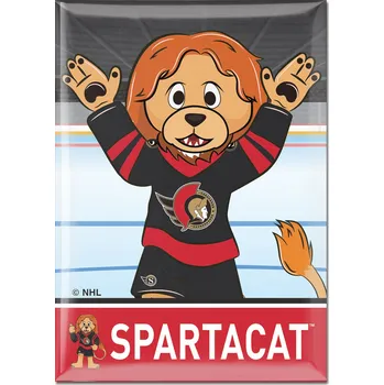 Dekorativní magnet Wincraft Magnet Ottawa Senators NHL Metal Magnet MASCOT