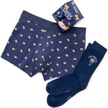 Celio Dárkové balení spodního prádla Těstoviny 1176916 Tmavě modrá S