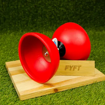 Jojo Gumové diabolo CIRCUS s odlehčeným středem (Henry's) Barva: Červená