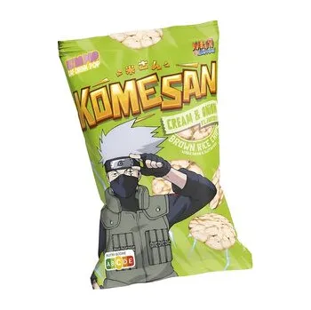 Chips Naruto Shippuden - Rýžové chipsy Kakashi, smetana a cibule