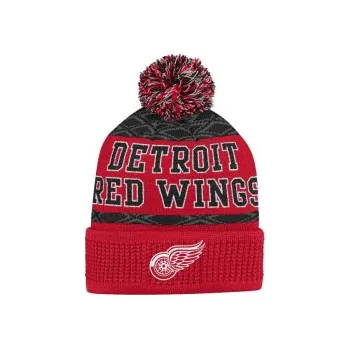 Kšiltovka Dětský Kulich NHL Outerstuff Detroit Red Wings Puck Pattern, Velikost Youth (58 - 62 cm)