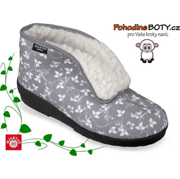 Dámské pantofle MJARTAN 005 šedé 37