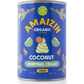 Rostlinné mléko Amaizin Kokosová šlehačka 400ml