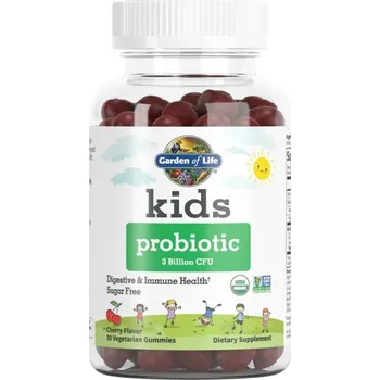Garden of Life Kids Probiotics 3mld CFU s příchutí třešně 30 gumídků