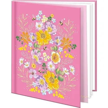 Argus Památník 12,5 x 14,5 cm, Květiny/růžové