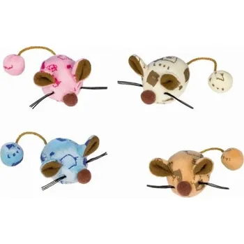 Hračka pro kočku Nobby hračka plyšové myšky 6cm 2ks