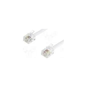 Síťový kabel TEL-RJ11-WH/02